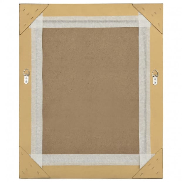 Wall Mirror Baroque Style 50x60cm Gold Image 5