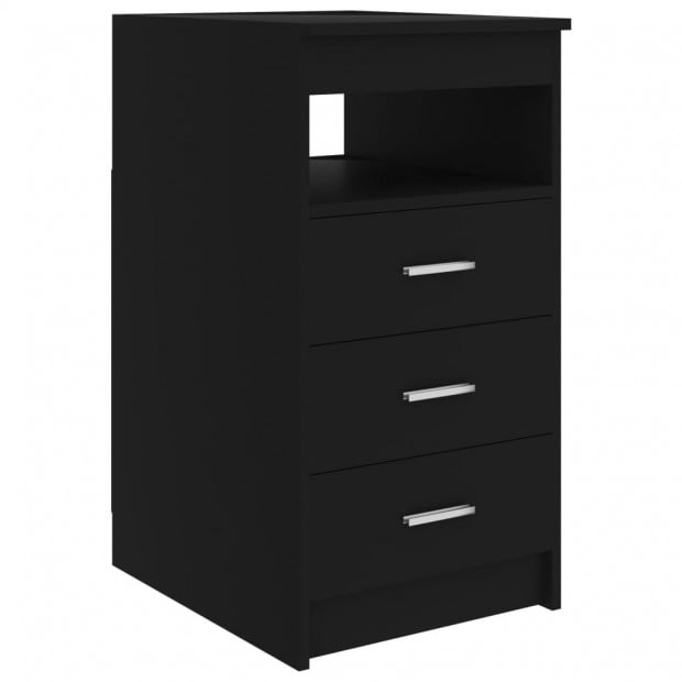 Desk Black 140x50x76 Cm Chipboard Image 7