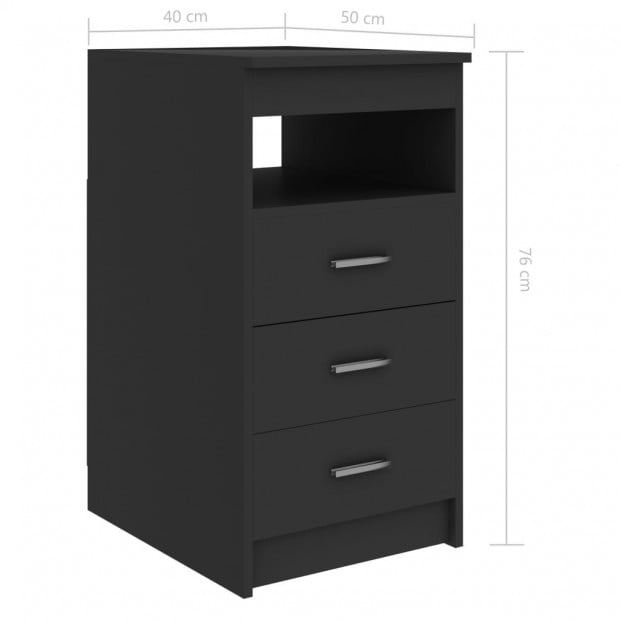 Desk Grey 140x50x76 Cm Chipboard Image 8