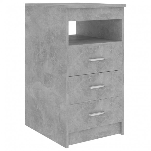 Desk Concrete Grey 140x50x76 Cm Chipboard Image 7