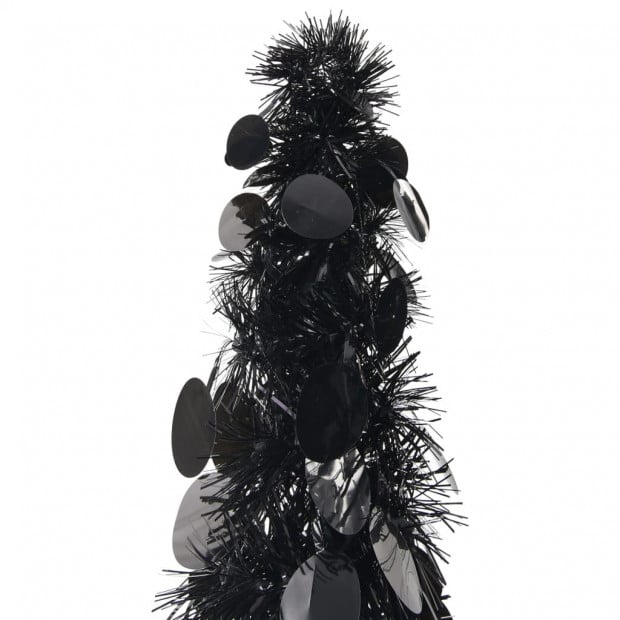 Pop-up Artificial Christmas Tree Black 120 Cm Pet Image 2