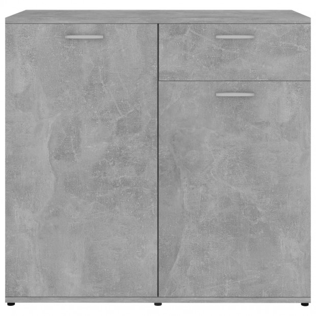 Sideboard Concerte Grey 160x36x75 Cm Chipboard Image 7