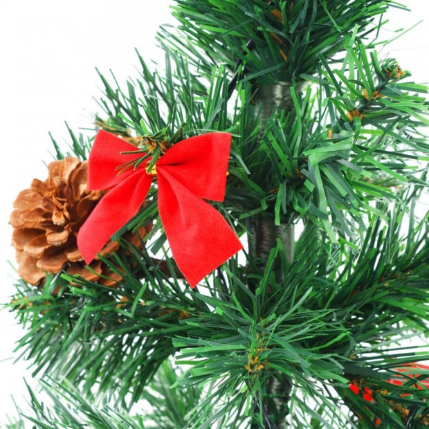 Artificial Christmas Tree With Baubles And Leds Green 64 Cm Image 7