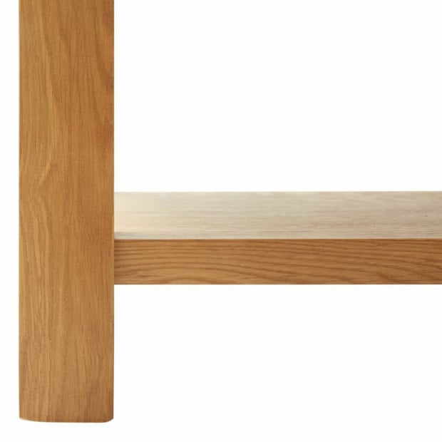 Coffee Table 90x45x40 Cm Solid Oak Wood Image 6