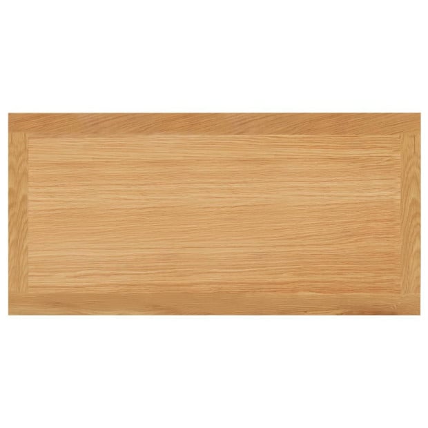 Coffee Table 110x55x40cm Solid Oak Wood Image 4