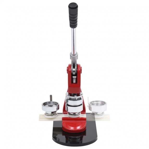 Badge Maker Machine With Circle Cutter 44mm - Red Image 2