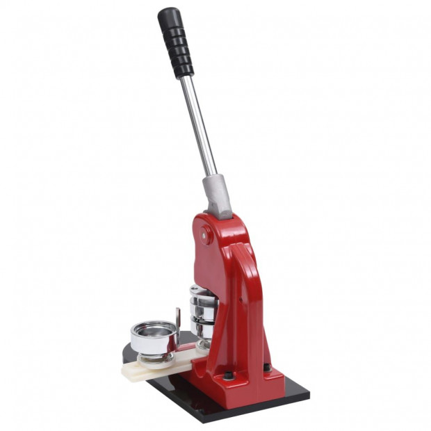 Badge Maker Machine With Circle Cutter 44mm - Red Image 4