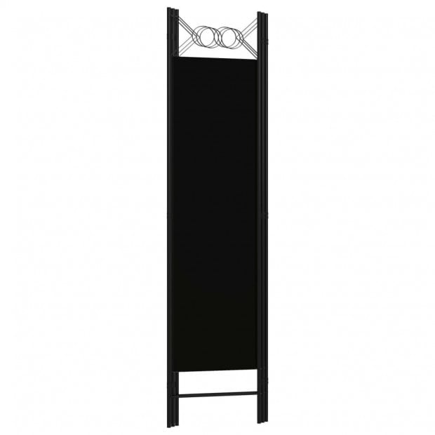 3-panel Room Divider Black 120x180 Cm Image 4
