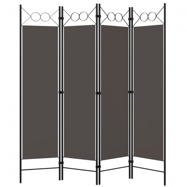 4-panel Room Divider  160x180 Cm Image 2