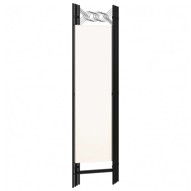 4-panel Room Divider 160x180 Cm White Image 4