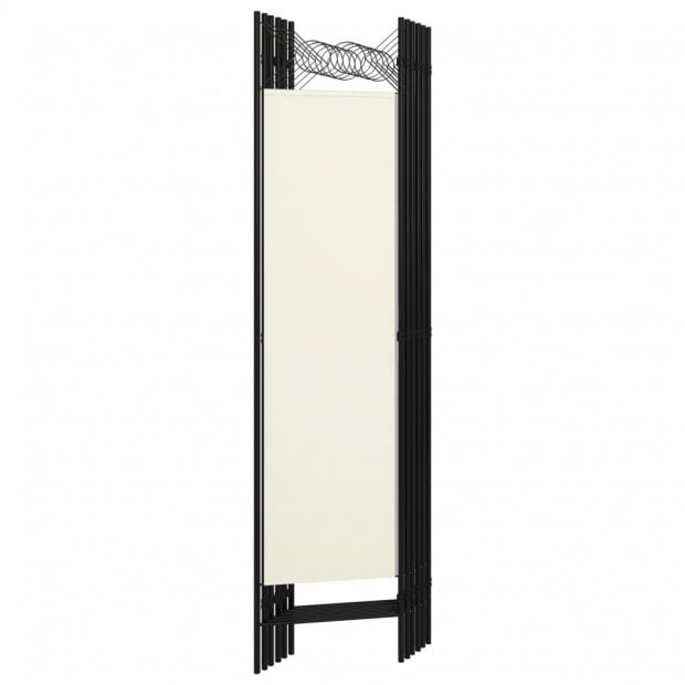 6-panel Room Divider Cream White Image 4