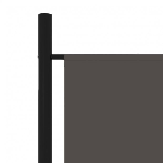3-panel Room Divider Anthracite 150x180 Cm Image 5
