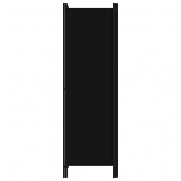 3-panel Room Divider Black 150x180 Cm Image 4