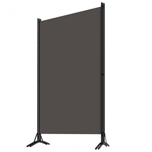 3-panel Room Divider Anthracite 260x180 Cm Image 3