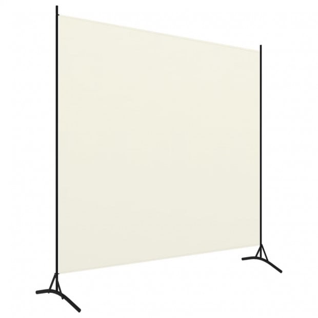 1-panel Room Divider Cream White 175x180 Cm Image 2