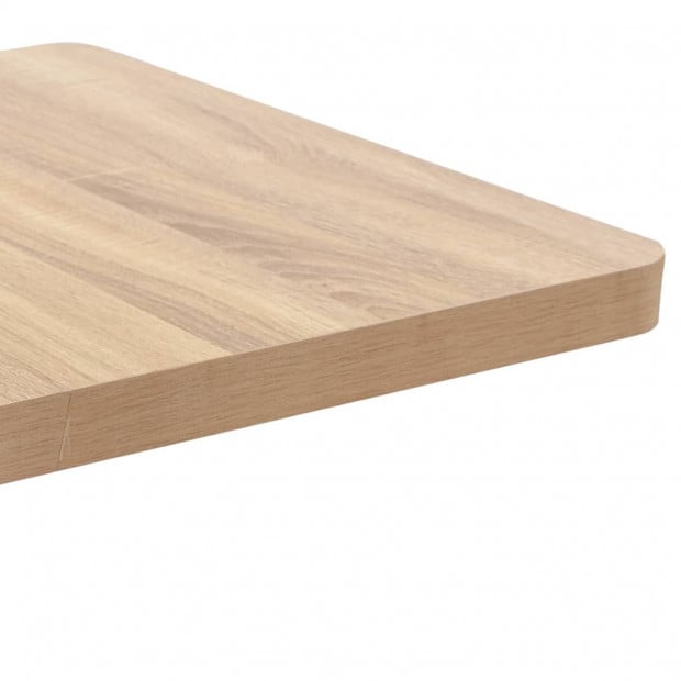 Bistro Table Light Brown 60x60 Cm Mdf Image 4