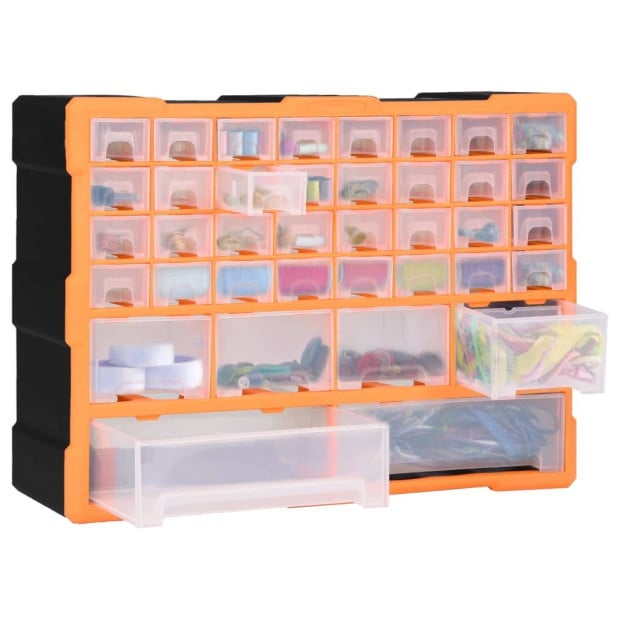 Multi-drawer Organiser With 40 Drawers 52 x 16 x 37.5cm Image 7