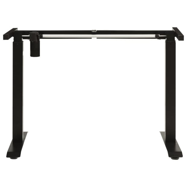 Electric Motorised Standing Desk Frame Height Adjustable Black Image 3