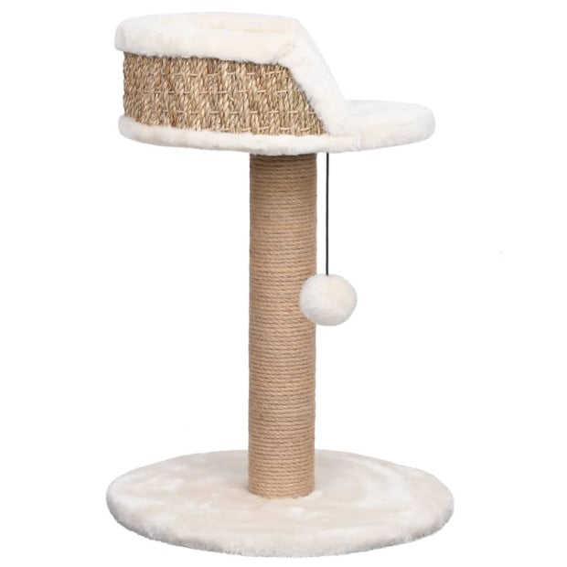 Cat Tree With Scratching Post 49 Cm Seagrass Image 4
