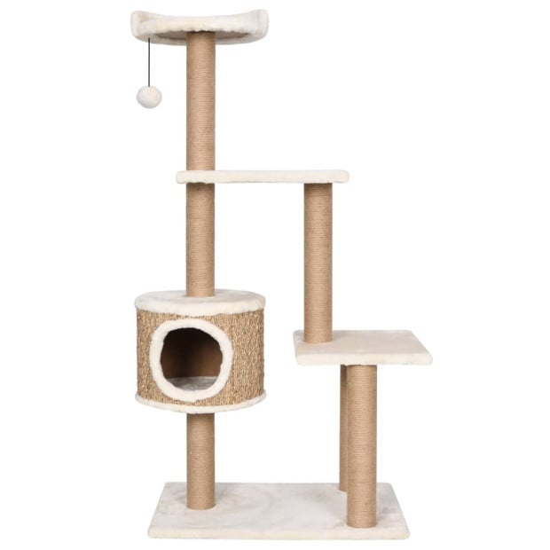 Cat Tree With Scratching Post 123cm Seagrass Image 3