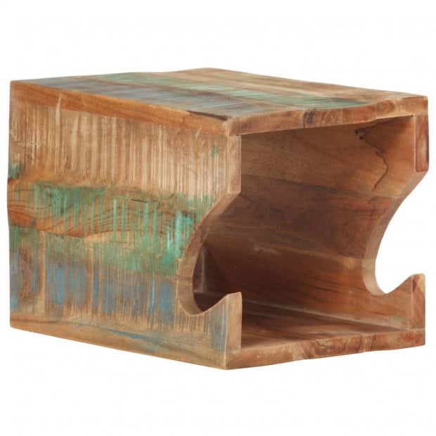 Wall Mounted Bicycle Rack 35x25x25 Cm Solid Reclaimed Wood Image 11