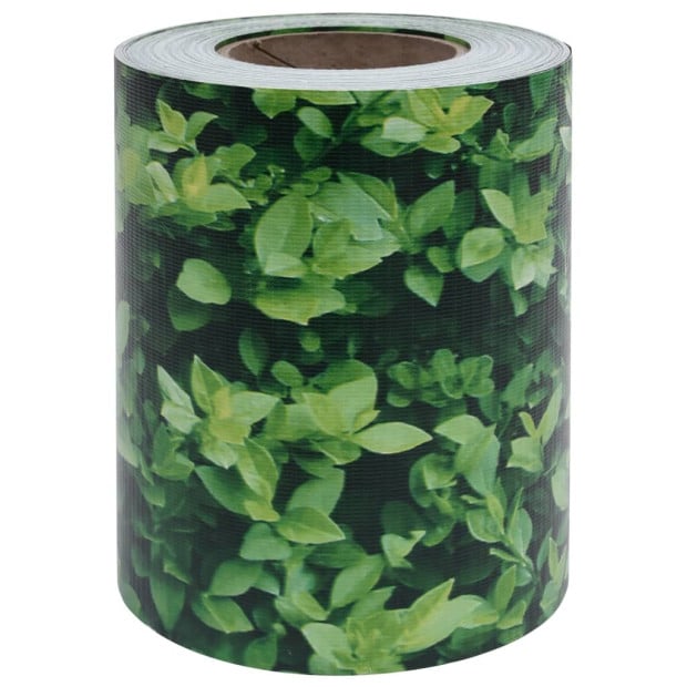 Garden Privacy Screen Pvc 70x0.19 M Green Image 5