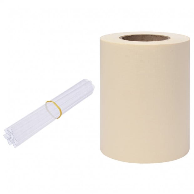Garden Privacy Screen Pvc 35x0.19m Cream Image 2