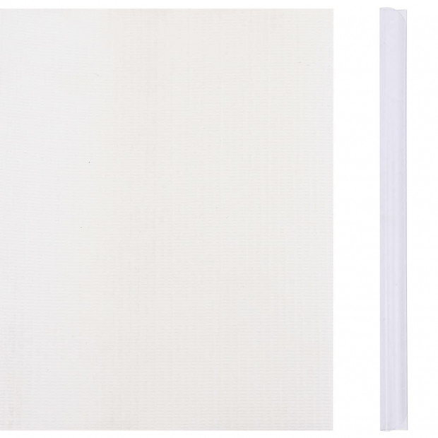 Garden Privacy Screen Pvc 35x0.19m White Image 4