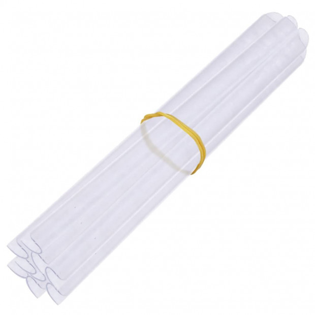 Garden Privacy Screen Pvc 35x0.19m White Image 7