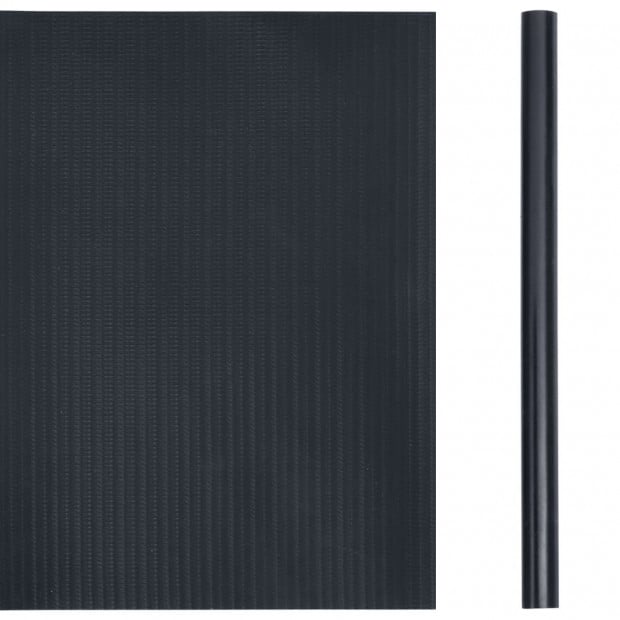 Garden Privacy Screens 4 Pcs Pvc 35x0.19m Matte Dark Grey Image 4