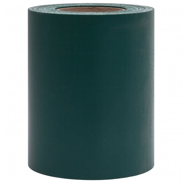 Garden Privacy Screen Pvc 35x0.19m Matte Green Image 5