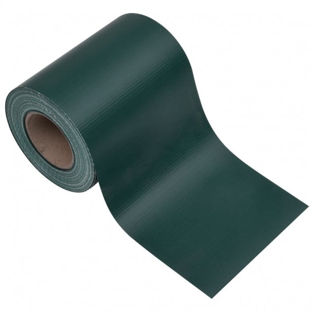 Garden Privacy Screen Pvc 35x0.19m Matte Green Image 6