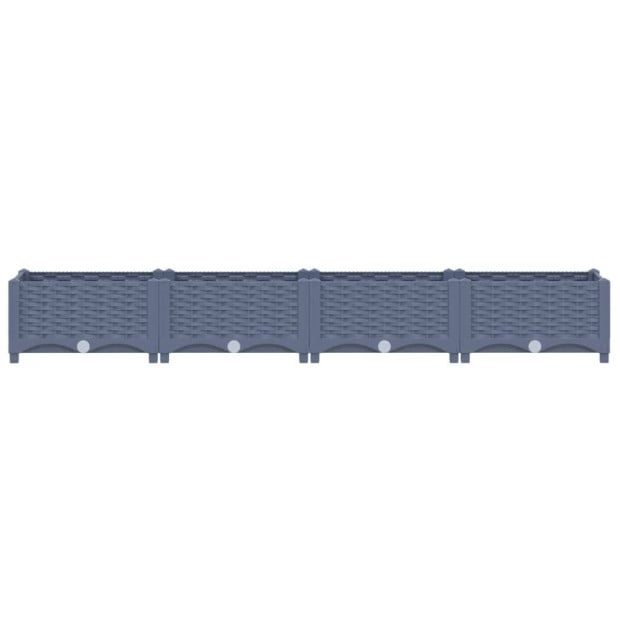 Raised Bed 160x40x23cm Polypropylene Image 3