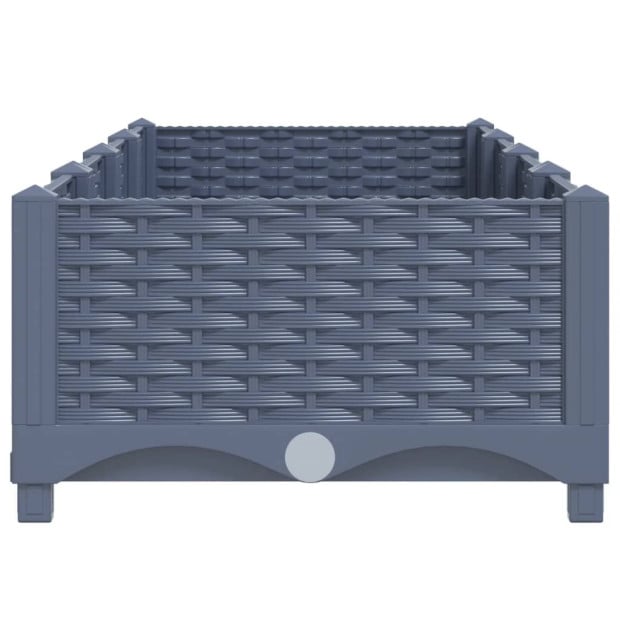 Raised Bed 160x40x23cm Polypropylene Image 4