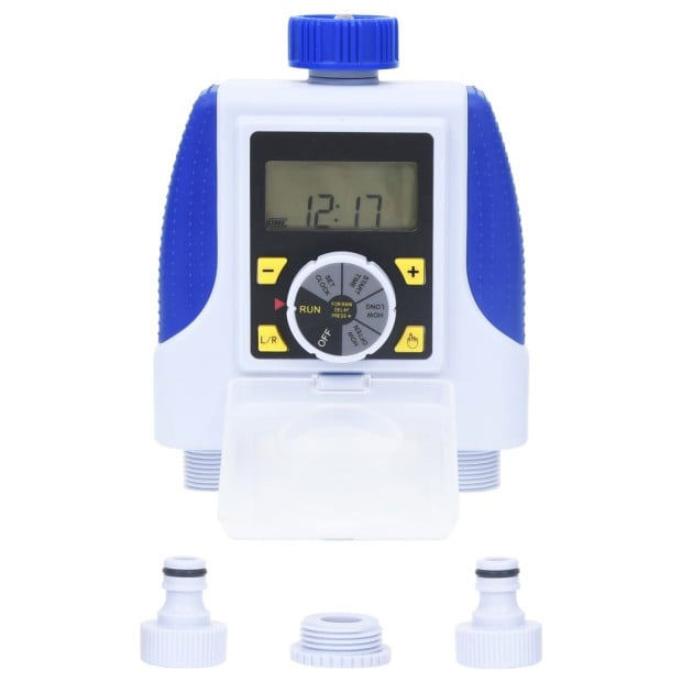 Electronic Dual Outlet Water Timer With Rain Delay Image 5
