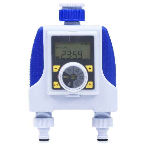 Electronic Dual Outlet Water Timer With Rain Delay Image 7