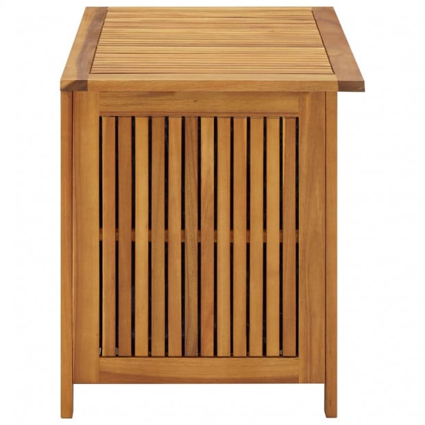 Garden Storage Box 90x50x106 Cm Solid Acacia Wood Image 4