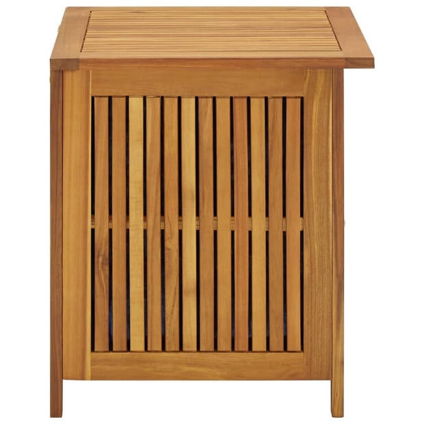 Garden Storage Box 60x50x58 Cm Solid Wood Acacia Image 3