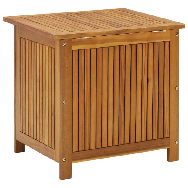Garden Storage Box 60x50x58 Cm Solid Wood Acacia Image 4