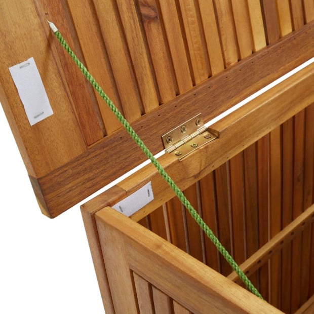 Garden Storage Box 60x50x58 Cm Solid Wood Acacia Image 6
