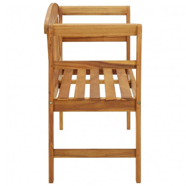 Garden Bench 120 Cm Acacia Wood Image 3