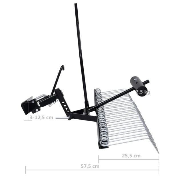 Scarifier For Ride-on Mower 120 Cm Image 9