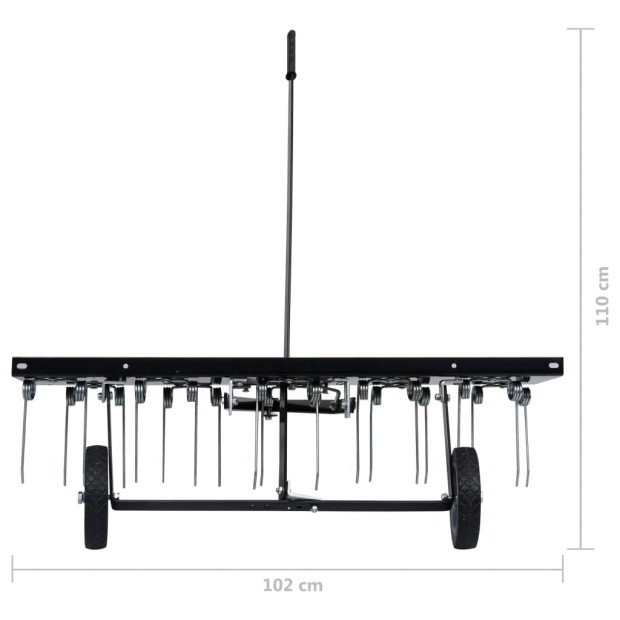Scarifier For Ride-on Mower 100 Cm Image 9