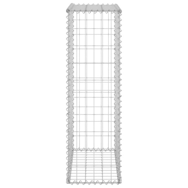 Gabion Wall With Covers Galvanised Steel 60x30x100 Cm Image 4