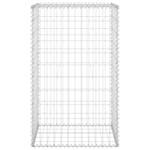 Gabion Wall With Covers Galvanised Steel 60x50x100 Cm Image 3