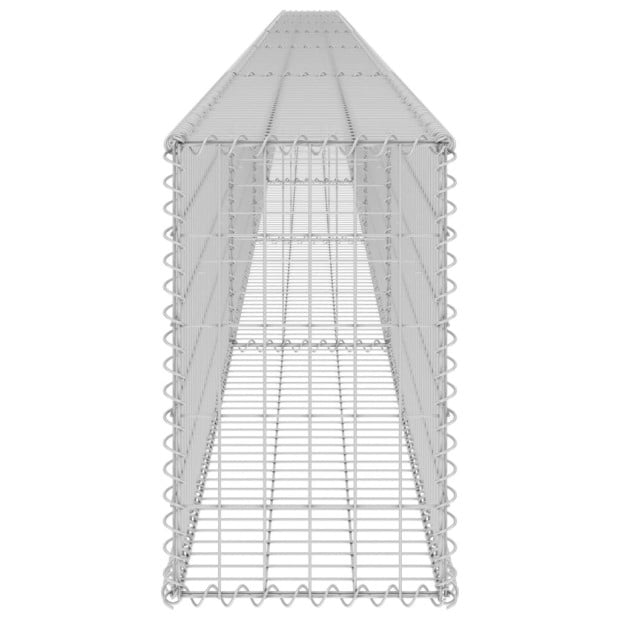 Gabion Wall With Covers Galvanised Steel 900x30x50 Cm Image 4