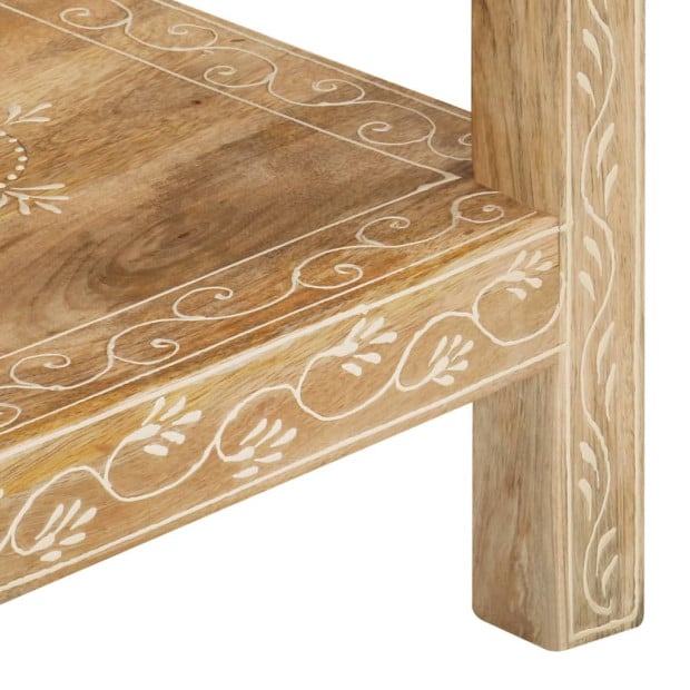Console Table 80x35x74 Cm Solid Mango Wood Image 6