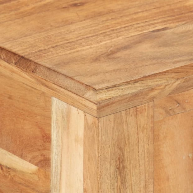Desk 110x50x75 Cm Solid Reclaimed Wood Image 2