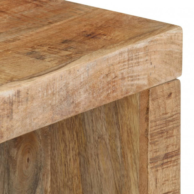 2 Piece Coffee Table Set Solid Mango Wood Image 7