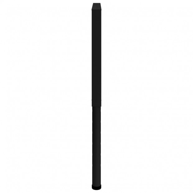 Adjustable Work Bench Frames 2 Pcs Metal 85x(69-95.5)cm Black Image 5